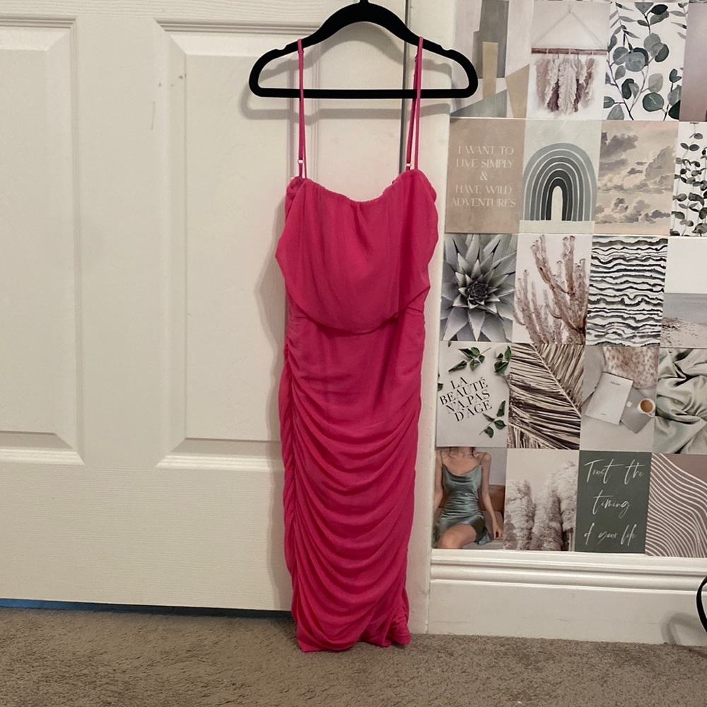 bodycon strap up back